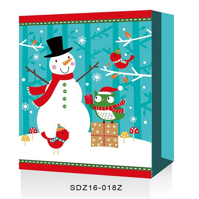 charming deseign gift packaging Bag Good style Santa Claus patterns Packaging