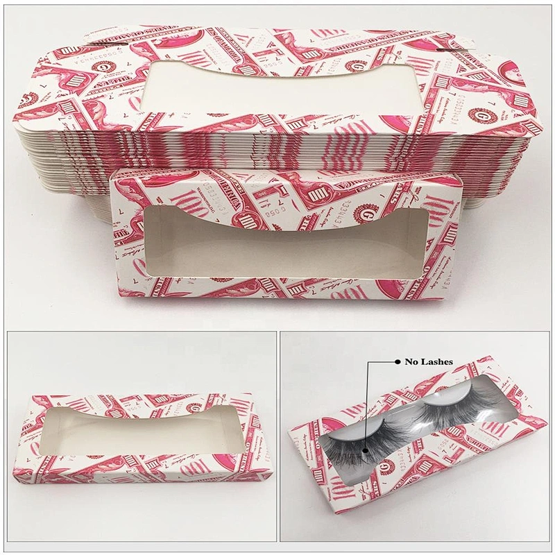 hot sales paper box foldable  for packaging eyelash and other jewelry