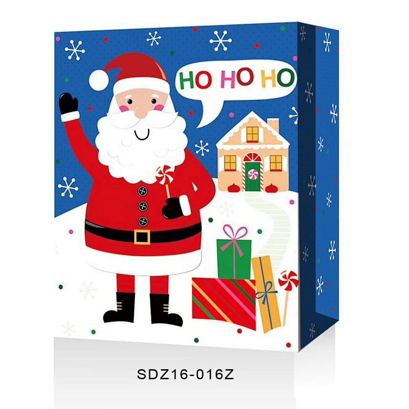 charming deseign gift packaging Bag Good style Santa Claus patterns Packaging