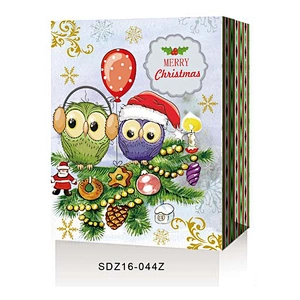 Paper Bag Christmas Shopping paper Gift Bags With  Customized Logo Gift Packaging Bag Various Christmas