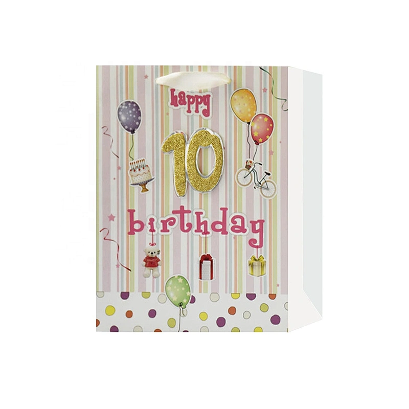 Best china low price Birthday gift bag Professional made Nice paper Packaging