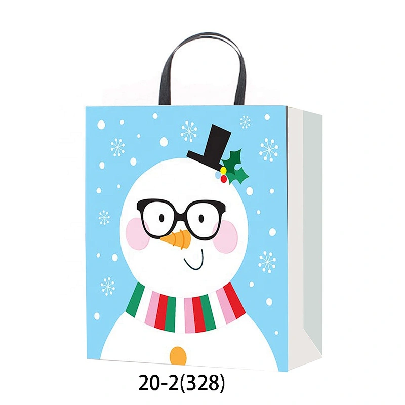 Best china low price gift Offset printing Bag fine quality Various Christmas gift bag Packaging
