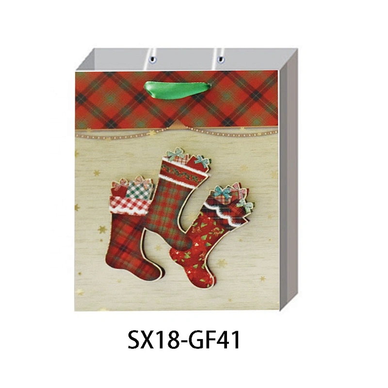 Latest design Recyclable packaging Bag Good style Various Christmas gift bag Packaging