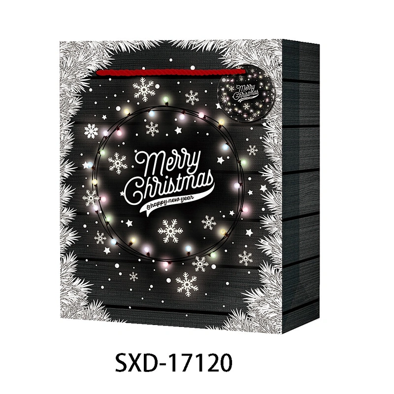 Wholesale custom trendy gift Santa Claus Bag fine quality Various Christmas gift bag Packaging