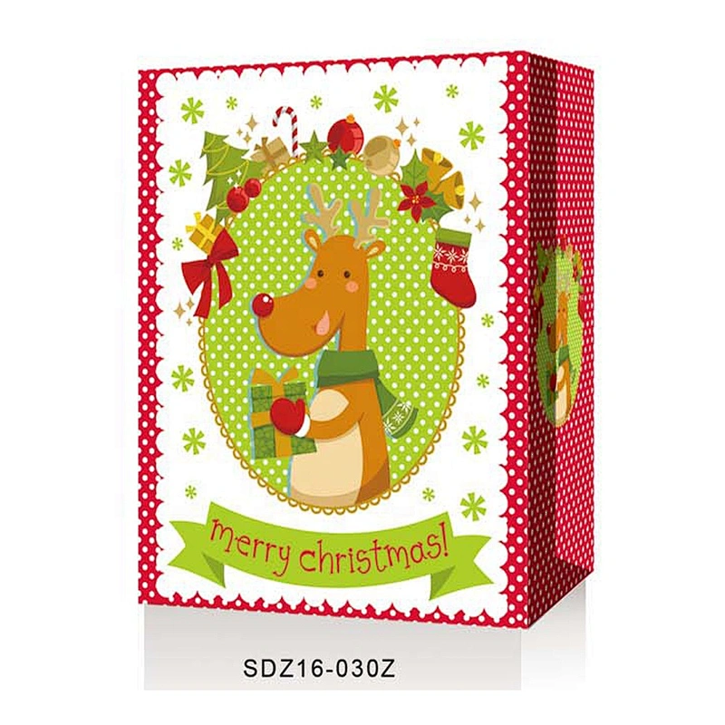 Factory supplier gift packaging Bag Best selling Various snowman patterns Packaging
