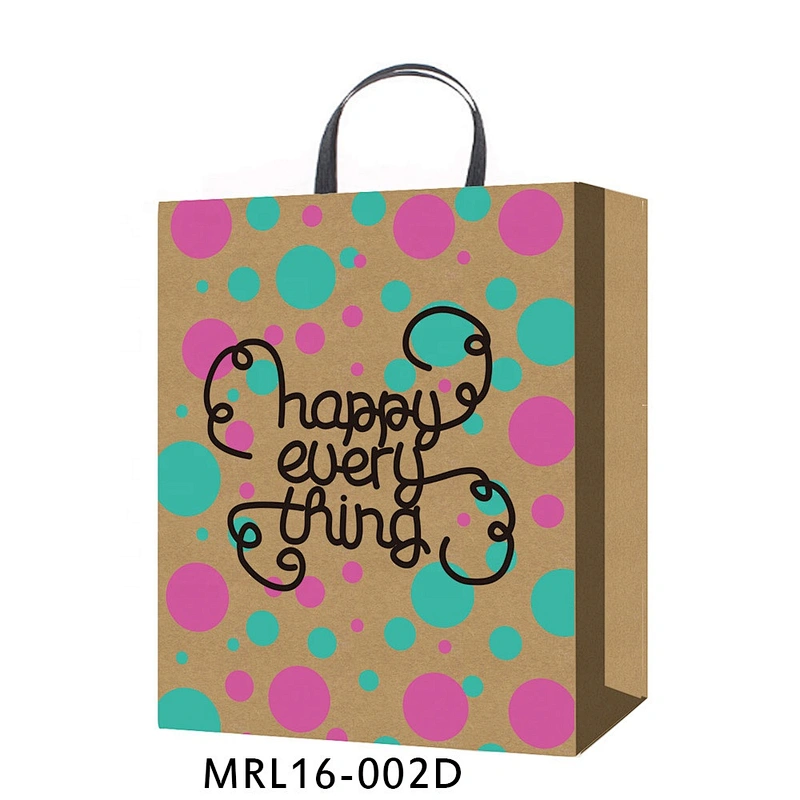 China factory Colorful gift bags Customized Size Recyclable Packaging