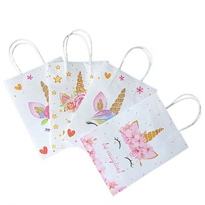 Paper Shopping Bag Craft Paper Bags  Packaging With Logo  Crafting Bags
