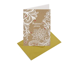 Customized Luxury Wedding Acrylic Invitation Custom Europe Logo Envelope Packaging Card Pcs Color Accept Feature Origin Blank