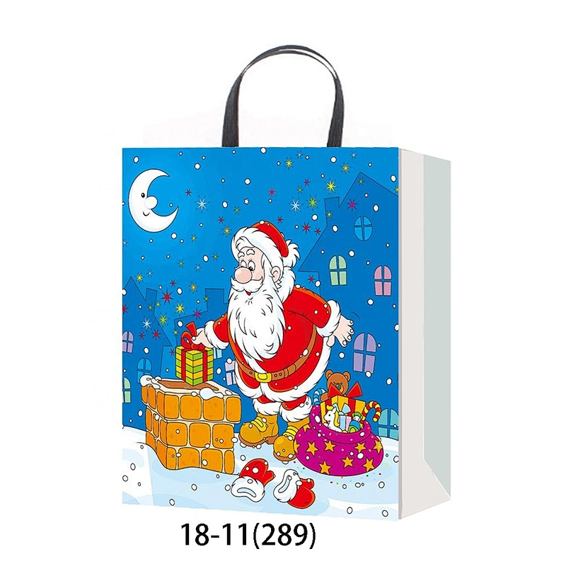 Customize Design Shopping Paper Bag Printing Gift CustomTime Industrial Surface Packaging Pcs