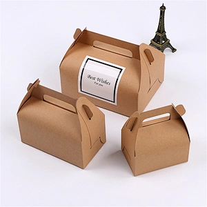 Hot Sale Gift Packing Kraft Paper Box For Friends