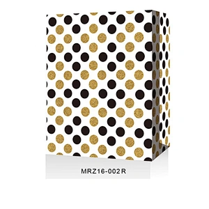 Factory new arrival gift bag Customized good quality Spotted paper Packaging