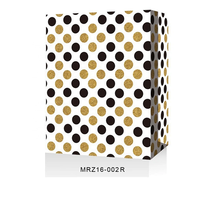 Factory new arrival gift bag Customized good quality Spotted paper Packaging