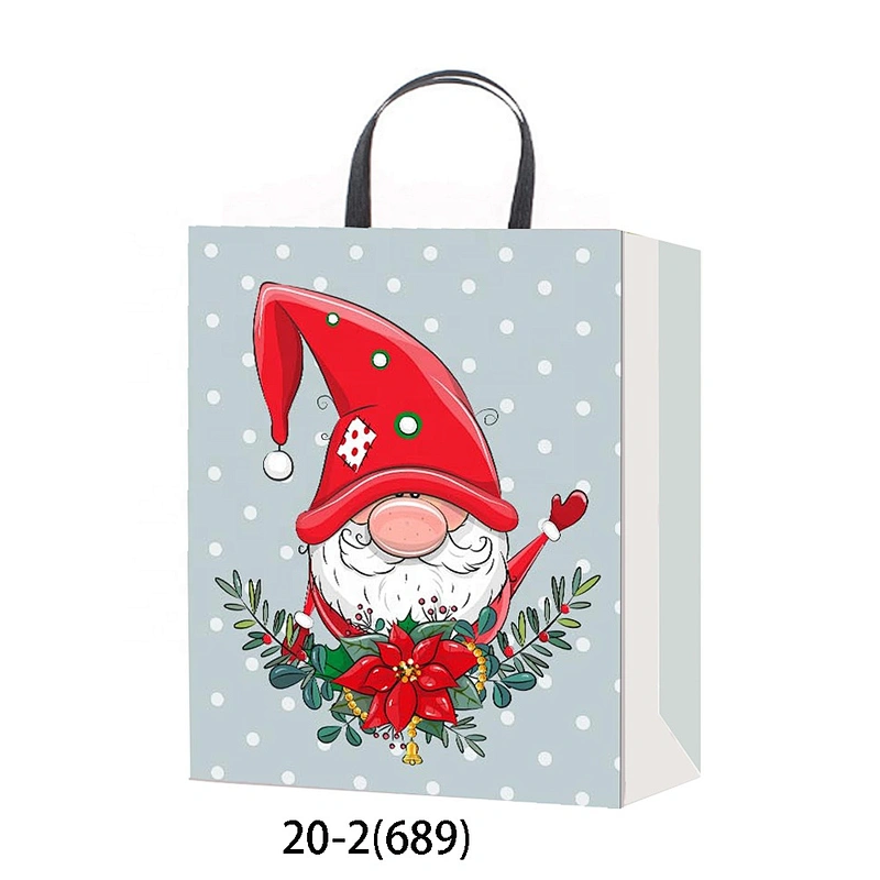 Christmas Paper Bag Gift Bags   Customized Logo Gift Packaging Bag Various Christmas