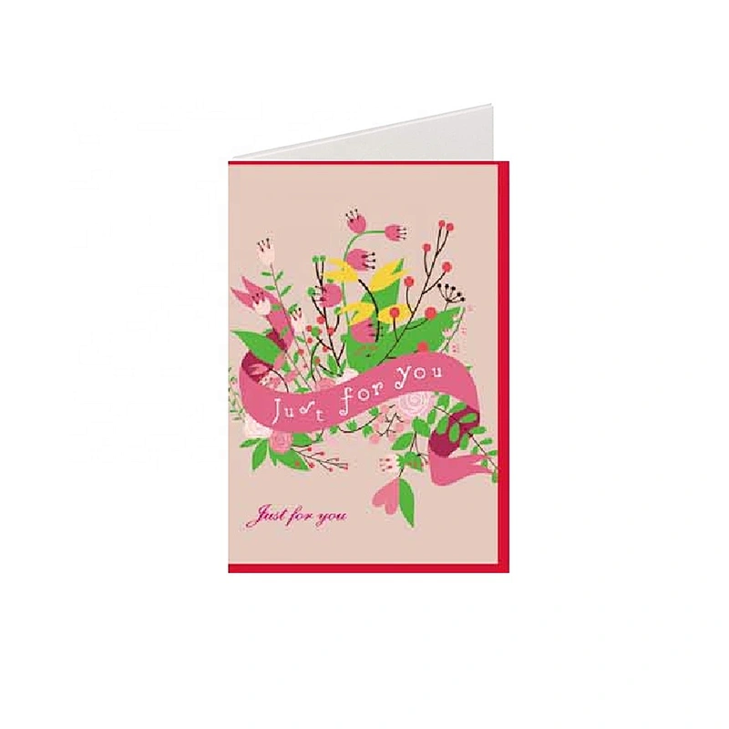 Myway Greeting Card Printing Customized Blank Handmade Tamil Love Greeting Card Cartoon Gift Custom Letters Europe Craft Toxic