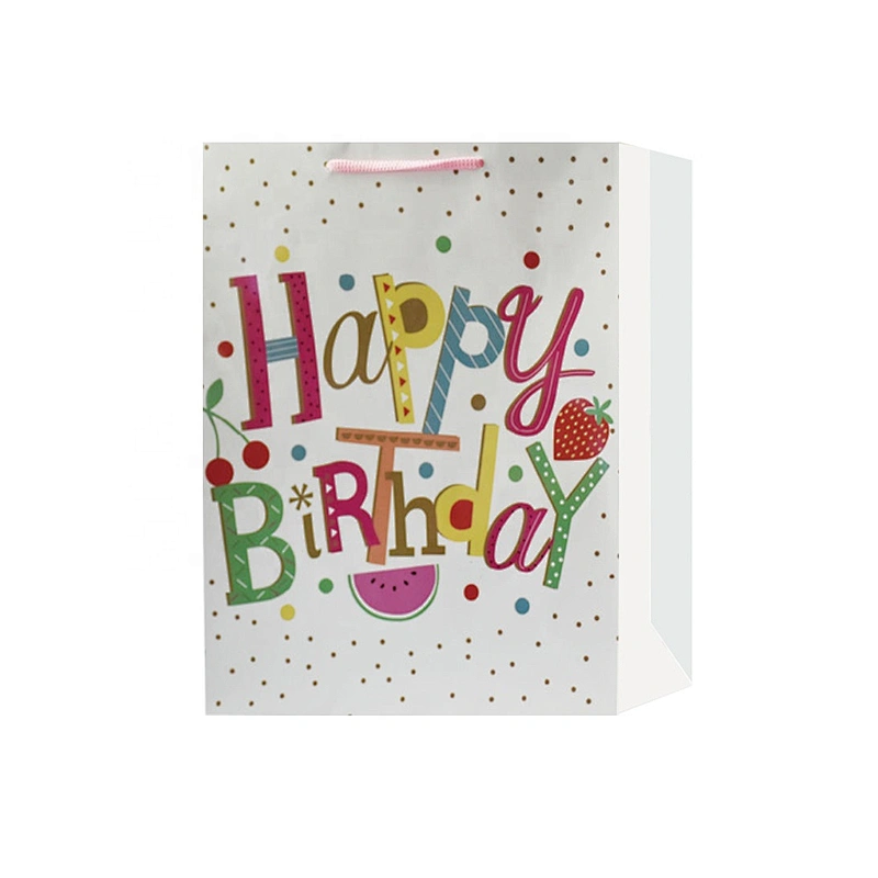 Best china low price Birthday gift bag Professional made Nice paper Packaging