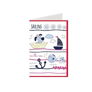 Thankyou  Cards Gift Printing Flowers Glitter Hot Europe Time Pattern Japanese Paper Foil Stamp Feature Eco