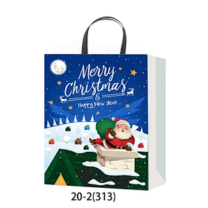 Best Selling High Quality Geometric Design Gift Bags with Flat Paper Handles  Handmade Customized