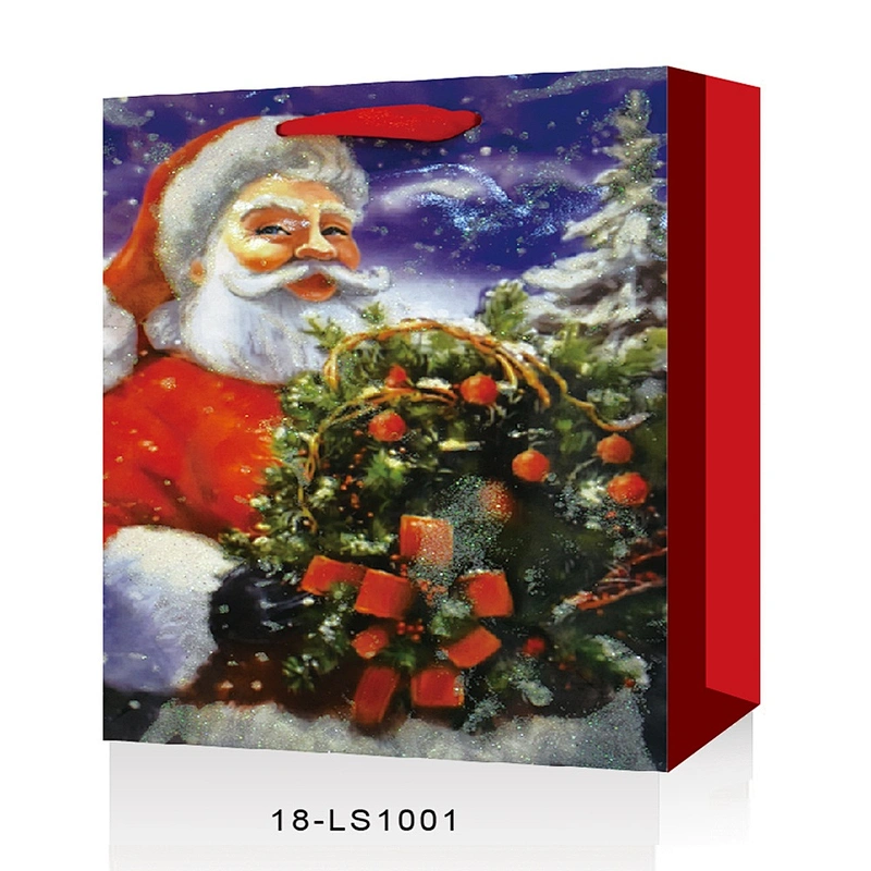 Top selling Christmas gift bag customized color Various Packaging