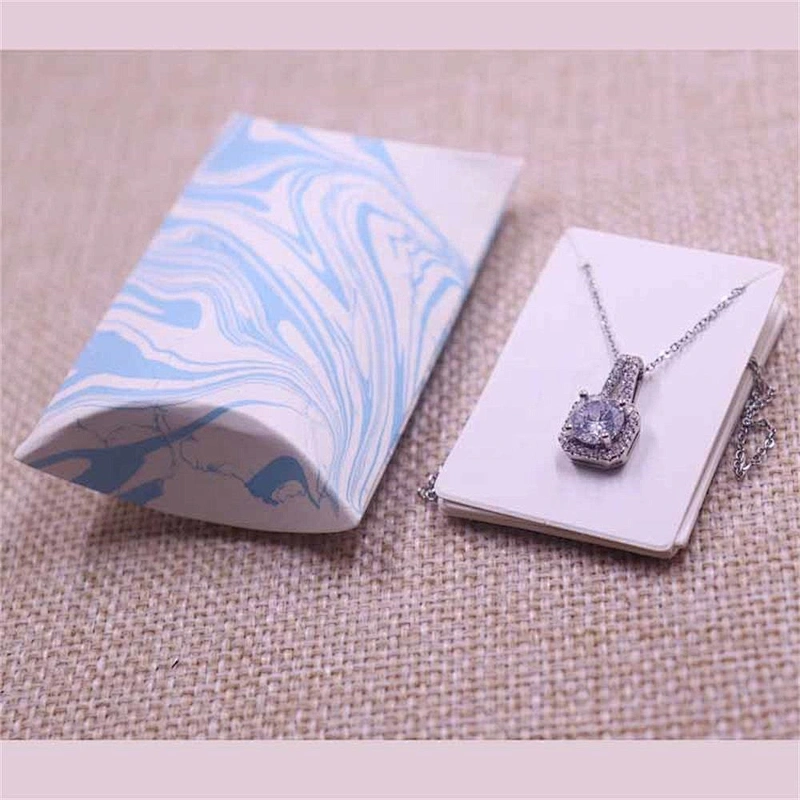 hot sales pillow paper box CMYK printing Xmas design for packaging gifts