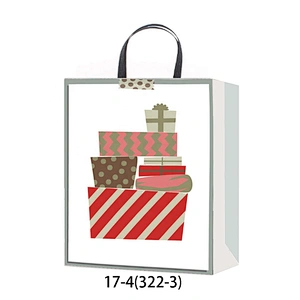 Best china low price Coated Paper Bag Factory new arrival Various Christmas gift bag Packaging