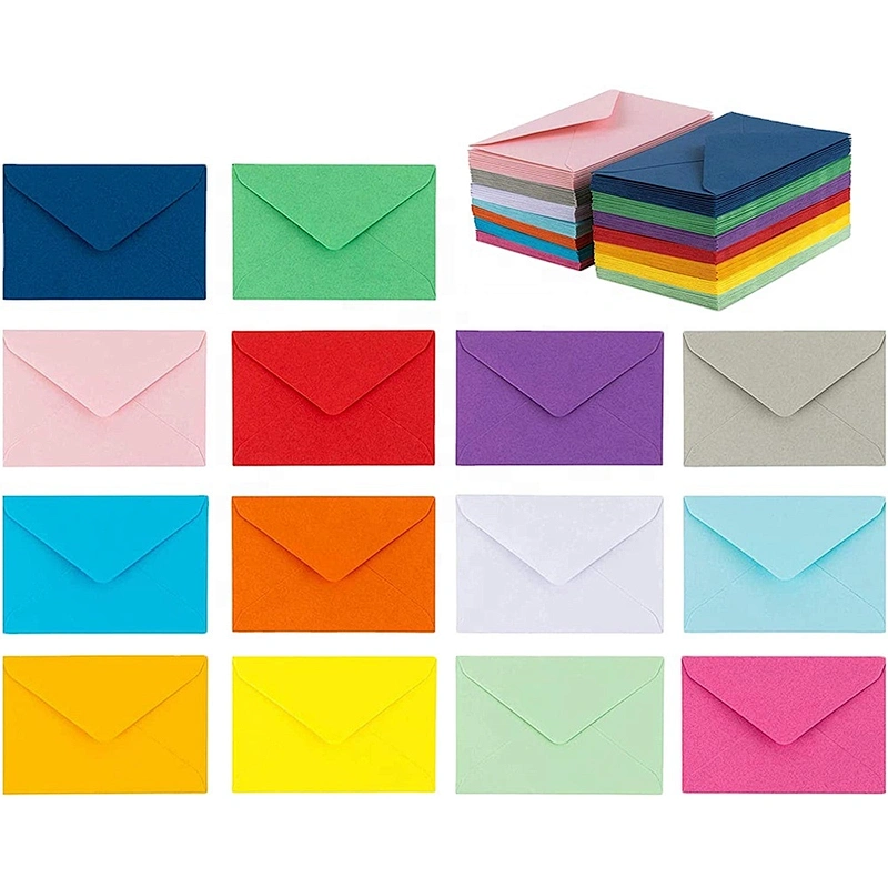 Custom Envelope  Paper  Office Blank Cards With Envelopes Customized Printing Logo