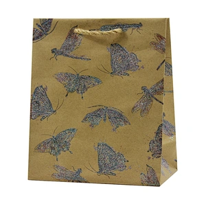 Customize Design Brown Cowhide gift packaging Bag Newest sale Recyclable Packaging