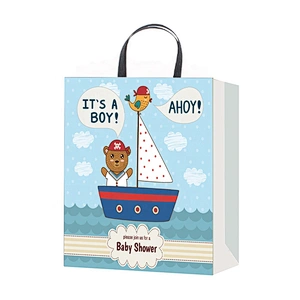 New arrived Cartoon pattern gift packaging Bag hot selling Recyclable Packaging