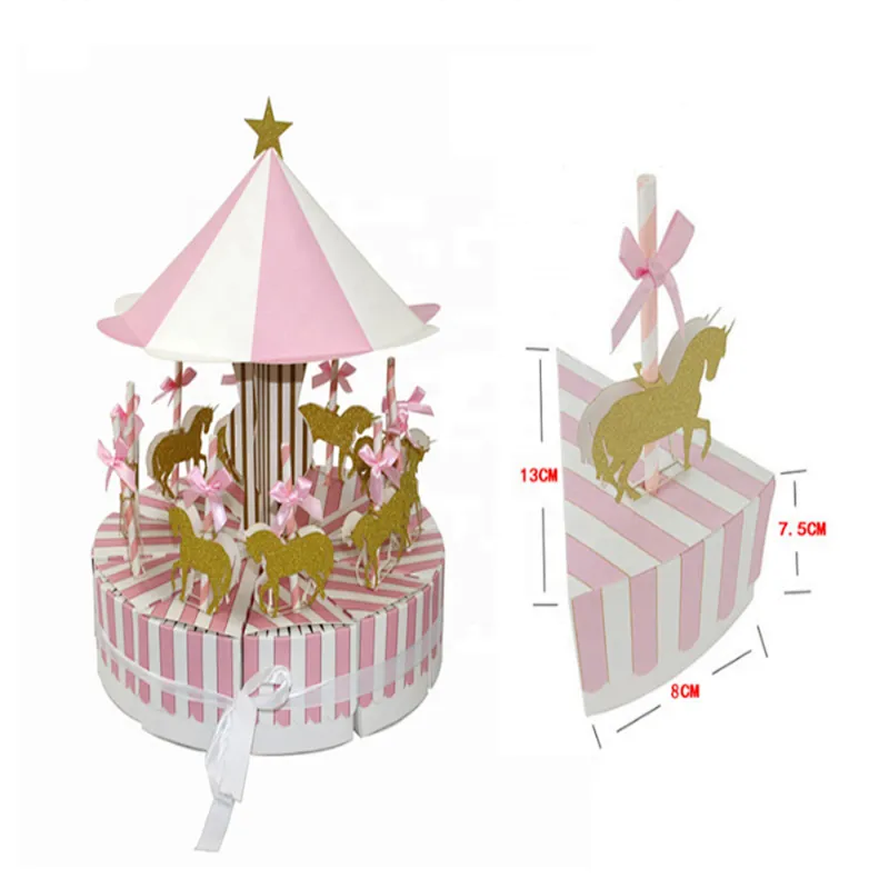 New design cardboard paper wedding gift box packaging with ribbon for packaging sweets and gifts