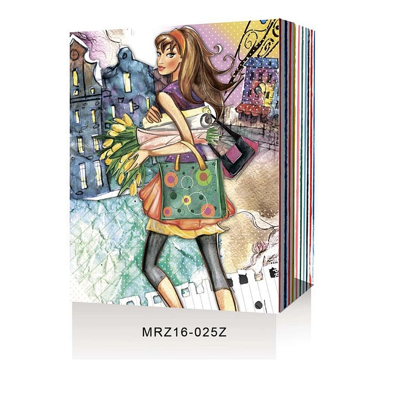 Top fashion character Exquisite gift bag custom print Recyclable Packaging