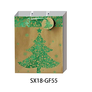 Premium quality Christmas gift Bag Competitive price Kraft Hand Length Handle Packaging