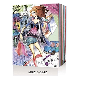 Top fashion character Exquisite gift bag custom print Recyclable Packaging