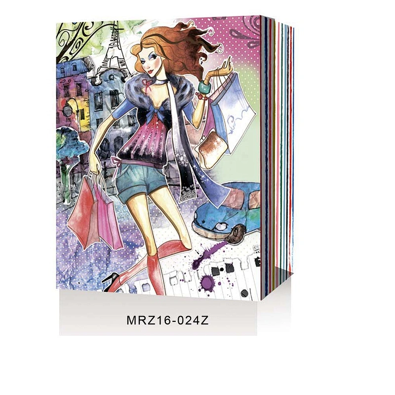 Top fashion character Exquisite gift bag custom print Recyclable Packaging