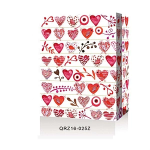 Newest sale Valentine's Day gift bag unique design heart pattern Packaging