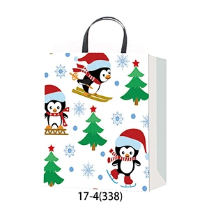 Best factory White gift packaging Bag Good style Various Christmas gift bag Packaging