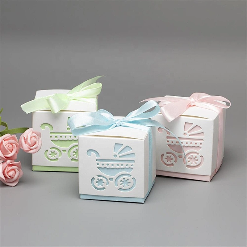 new design white box laser cutting windows for baby design