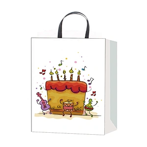 China manufacturing cheap Birthday gift bag Best selling Recyclable Packaging for friends