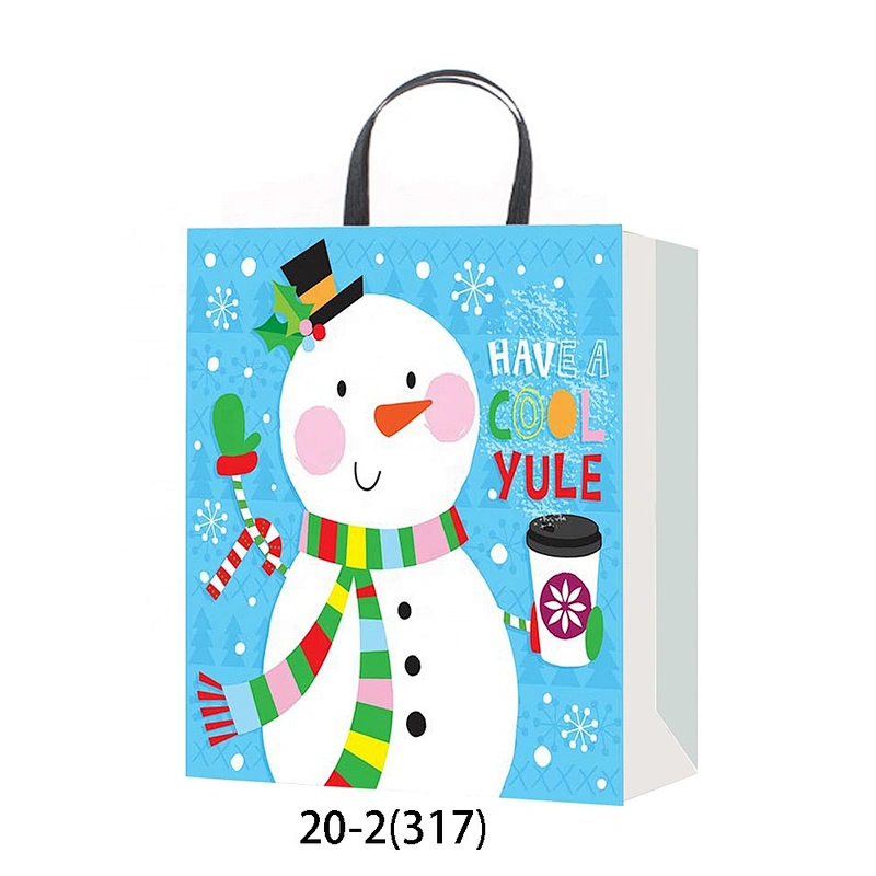 Best Selling High Quality Geometric Design Gift Bags with Flat Paper Handles  Handmade Customized