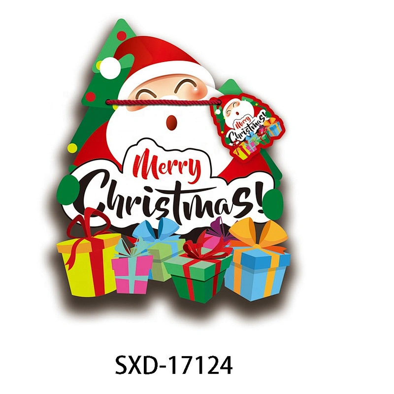 Wholesale custom trendy gift Santa Claus Bag fine quality Various Christmas gift bag Packaging
