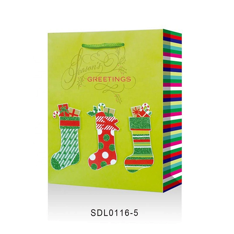 Factory supplier gift packaging Bag Best selling Various snowman patterns Packaging
