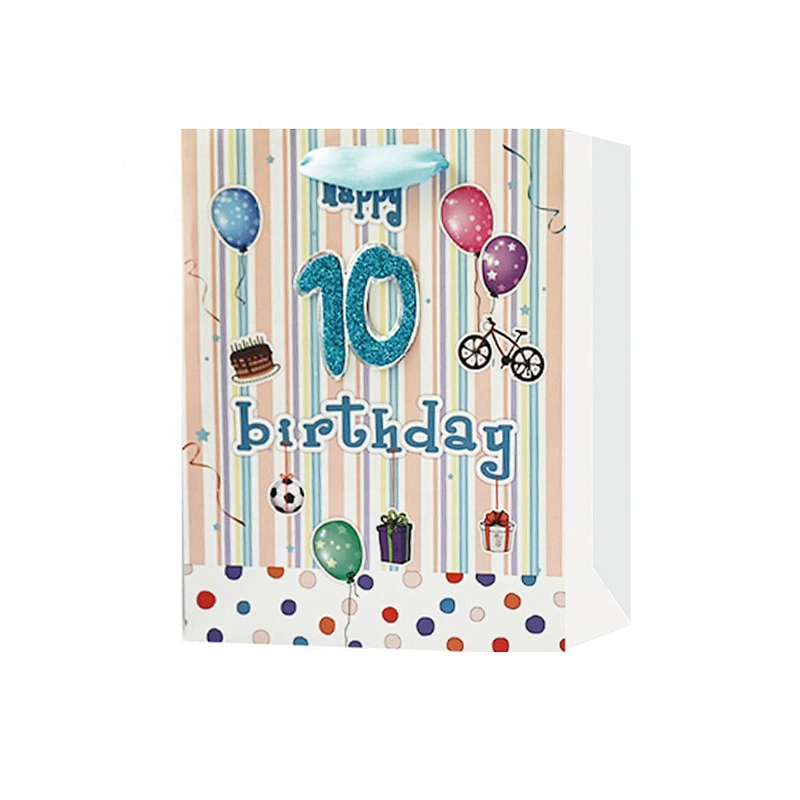 Best china low price Birthday gift bag Professional made Nice paper Packaging