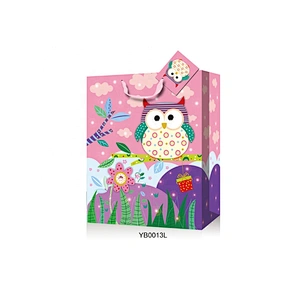 Best selling Birthday gift bag Latest hot selling Pink paper Packaging