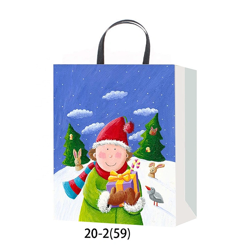 Good quality wholesale Santa Claus Bag Good style Various Christmas gift bag Packaging