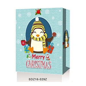 Factory supplier gift packaging Bag Best selling Various snowman patterns Packaging