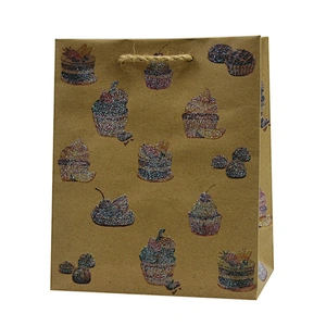 Customize Design Brown Cowhide gift packaging Bag Newest sale Recyclable Packaging