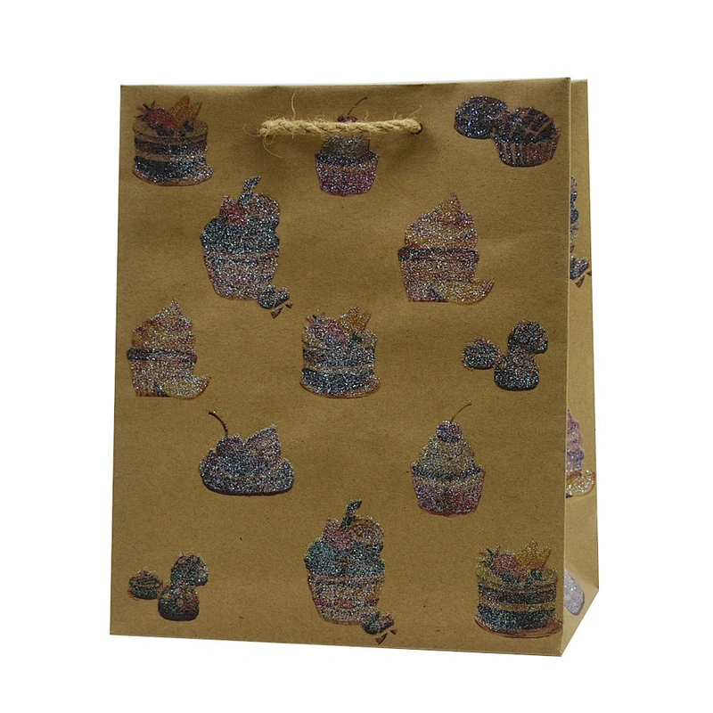 Customize Design Brown Cowhide gift packaging Bag Newest sale Recyclable Packaging