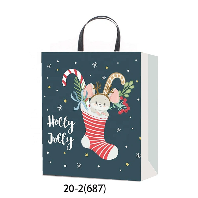 Custom Printed Small Gifts Kraft Paper Bag with Handles Logo Industrial Surface Color Accept Feature Material Origin Type Order