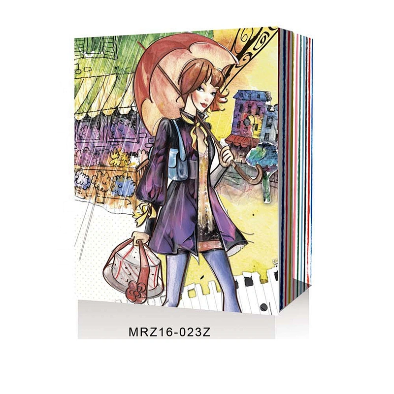 Top fashion character Exquisite gift bag custom print Recyclable Packaging