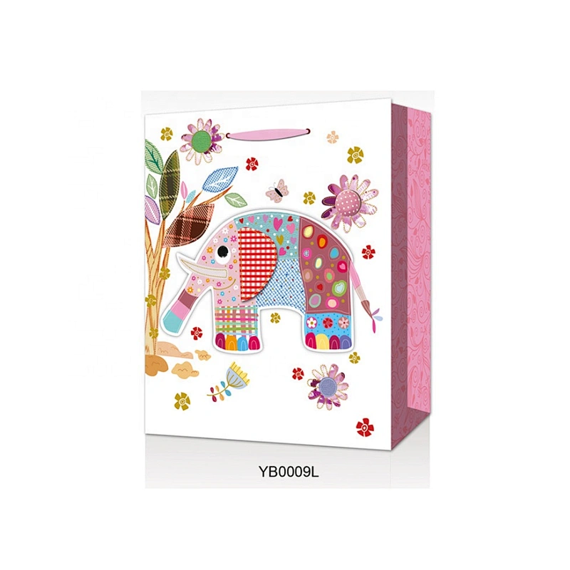 Best selling Birthday gift bag Latest hot selling Pink paper Packaging