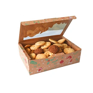 Christmas boxs Low Price White Color Green Color Orange Color Paper Boxes