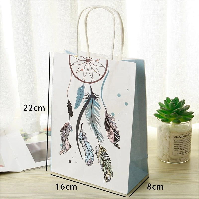 Carry Bag Paper Bags Craft Paper Customize Design Shopping Paper Bag Printing